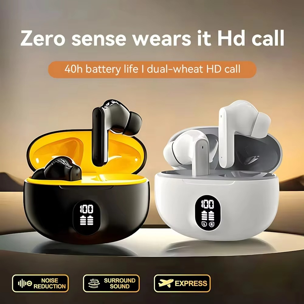 Wireless Charger - Auriculares Bluetooth QCY Slim Mini 2028