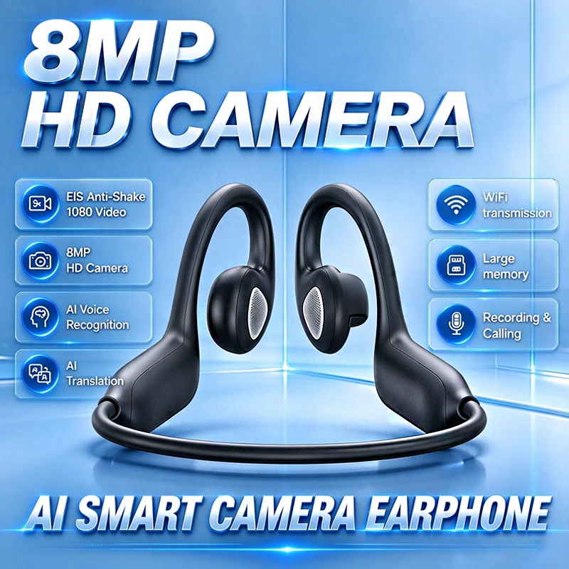 Headphones Wireless - Auriculares con cámara inteligente y traducción