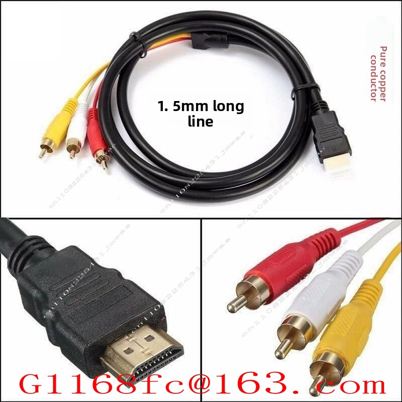 Hdmi Adapter - Cable adaptador HDMI a 3RCA de