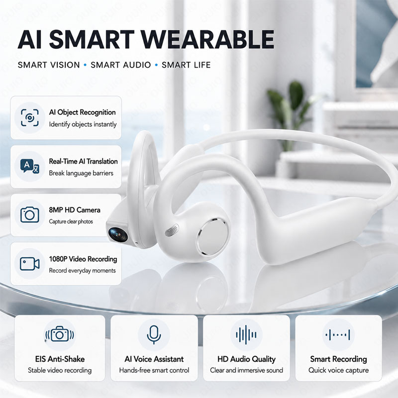 Headphones Wireless - Auriculares Deportivos Inalámbricos BT 5.4 con