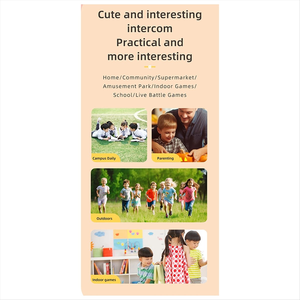 Electronics Gadgets For Gift - Walkie Talkie para Niños A77K GT-168,