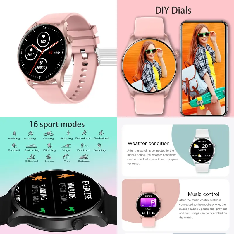 Smart Watch - Reloj Inteligente SENBONO MAX8 para Hombre