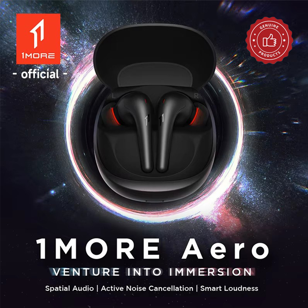 Wireless Charger - Auriculares 1MORE Aero con cancelación de