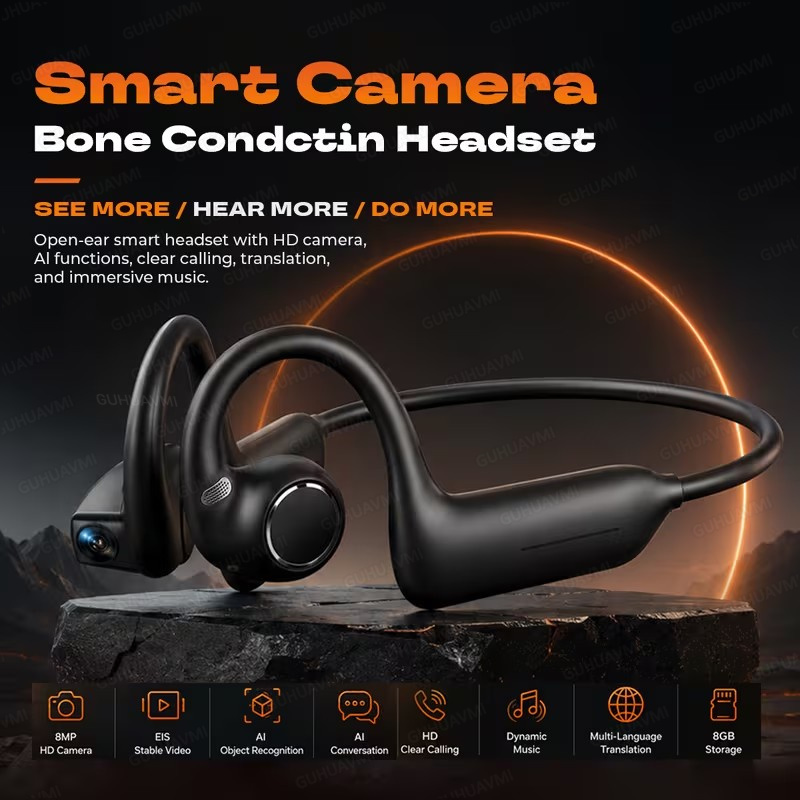 Nuevos Auriculares con Cámara  - Wireless Charger reseña y precio