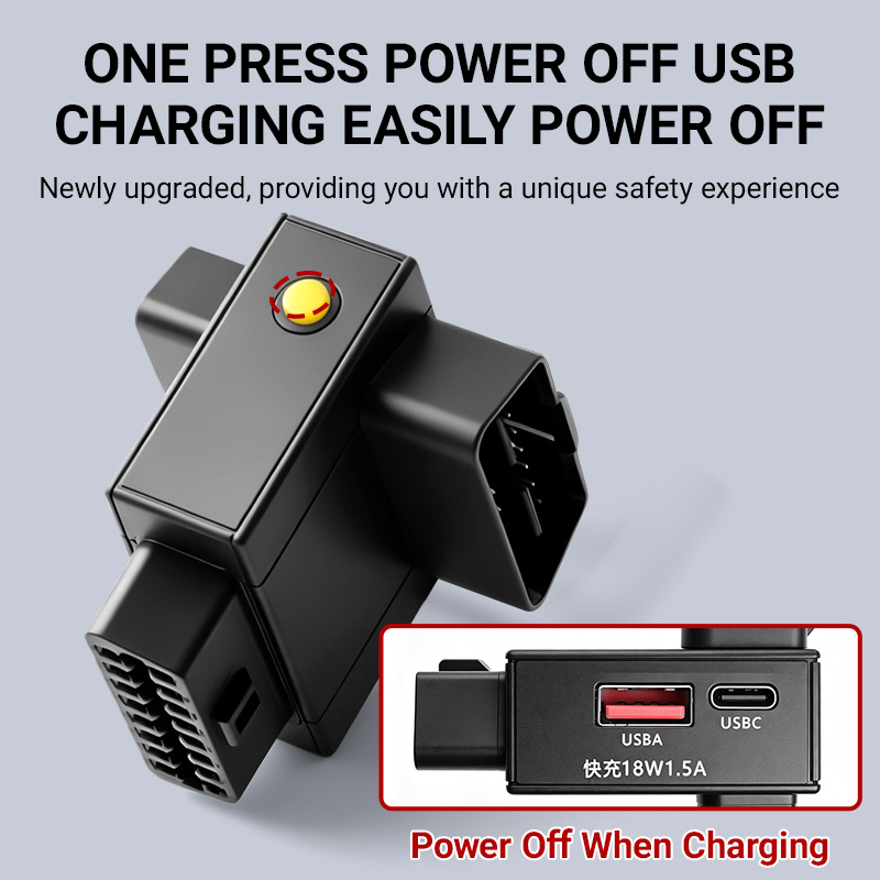 Adaptador divisor OBD2, de 1 a - Usb Charger reseña y precio