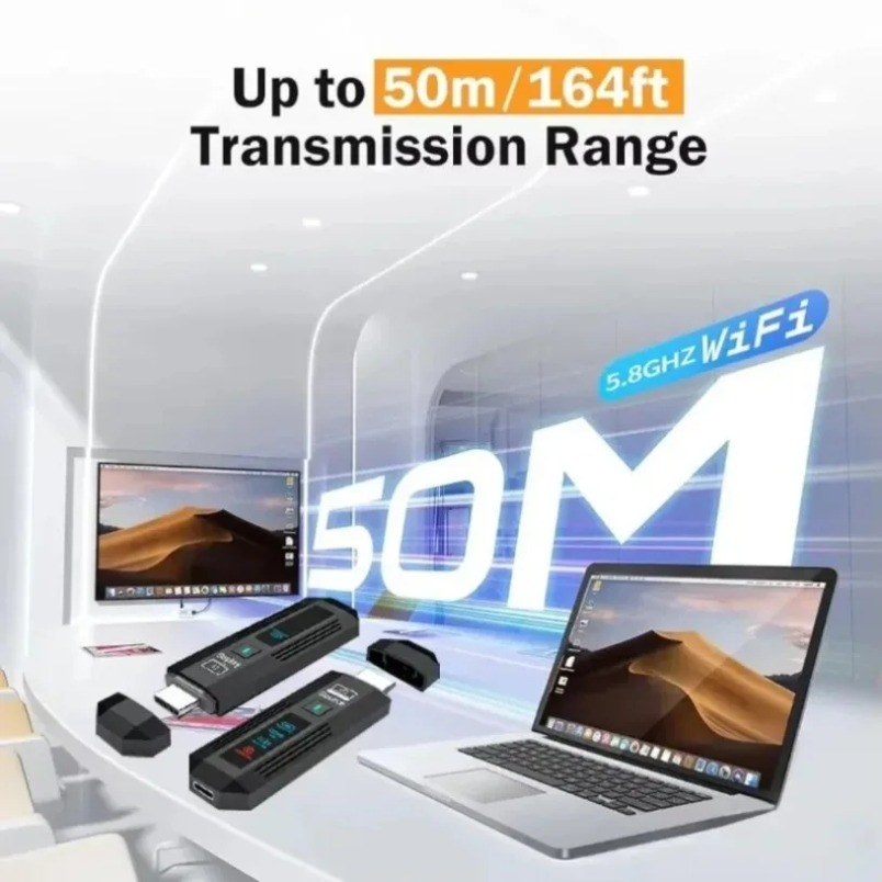Transmisor de vídeo inalámbric - Hdmi Adapter reseña y precio