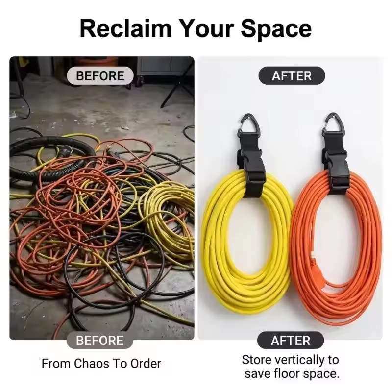 Correa de almacenamiento resis - Cable Organizer reseña y precio