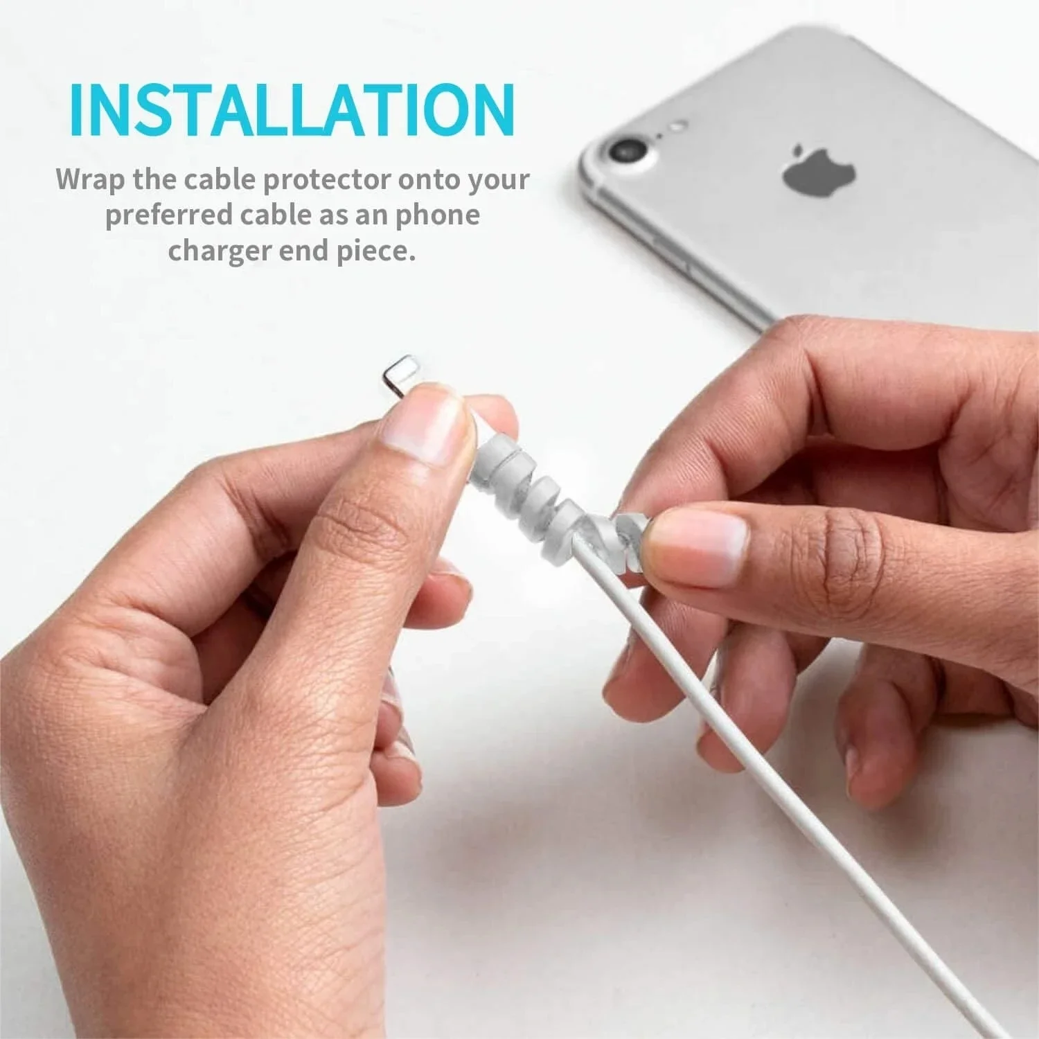 20-1 Piezas Protector de Cable - Usb Charger reseña y precio