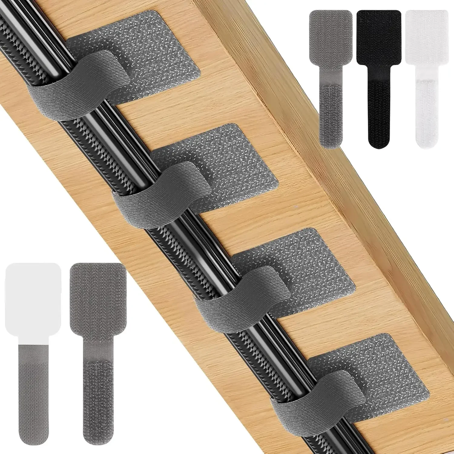 Nuevas bridas de cable reutili - Cable Organizer reseña y precio