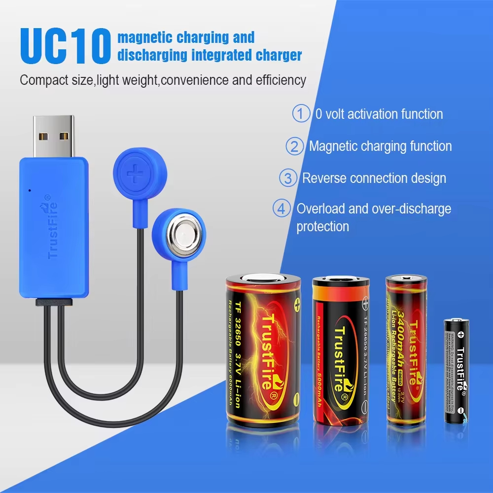 Cargador de baterías magnético - Power Bank reseña y precio