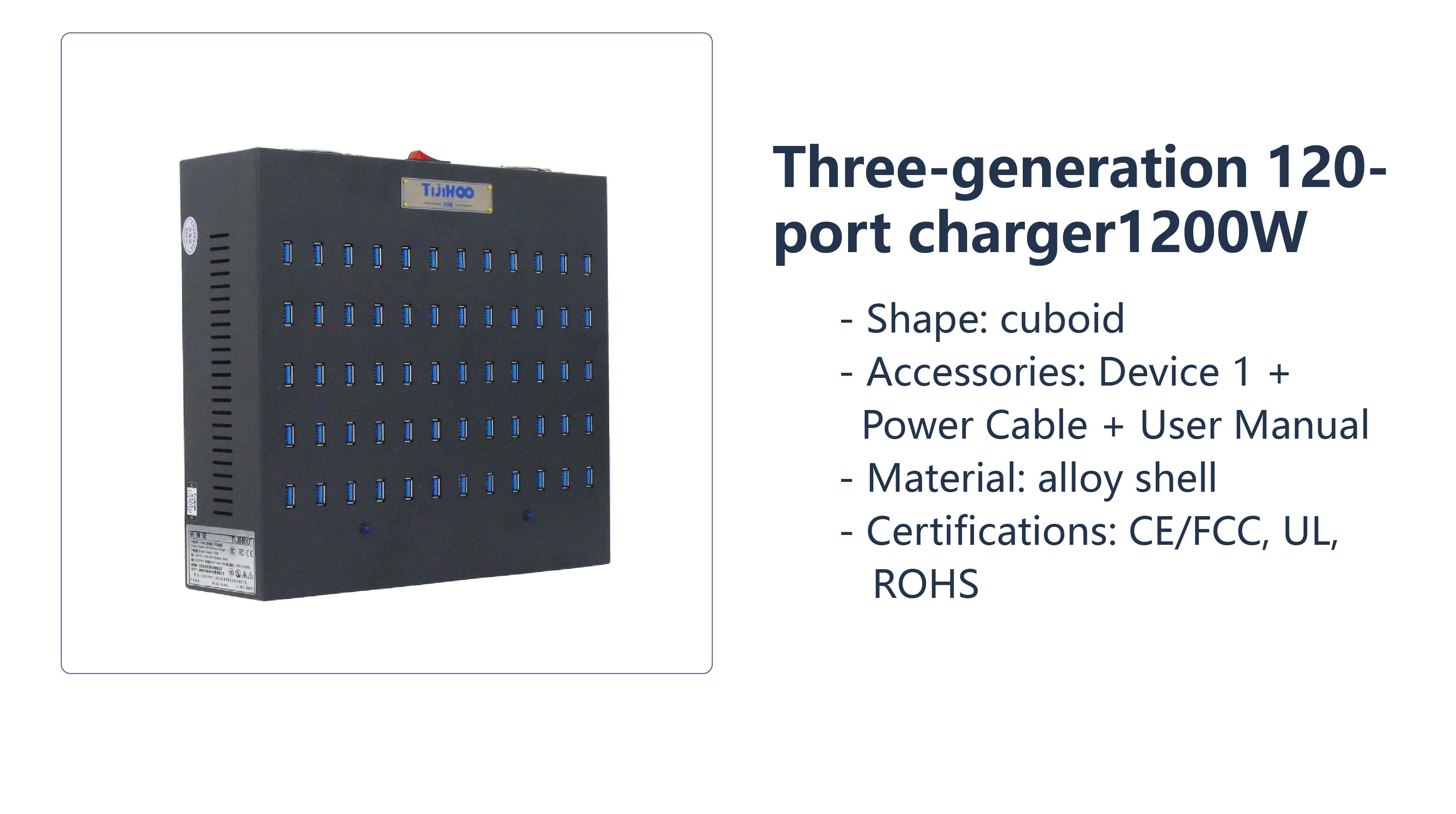 Hub OTG USB 2.4 de 40 Puertos  - Usb Hub reseña y precio