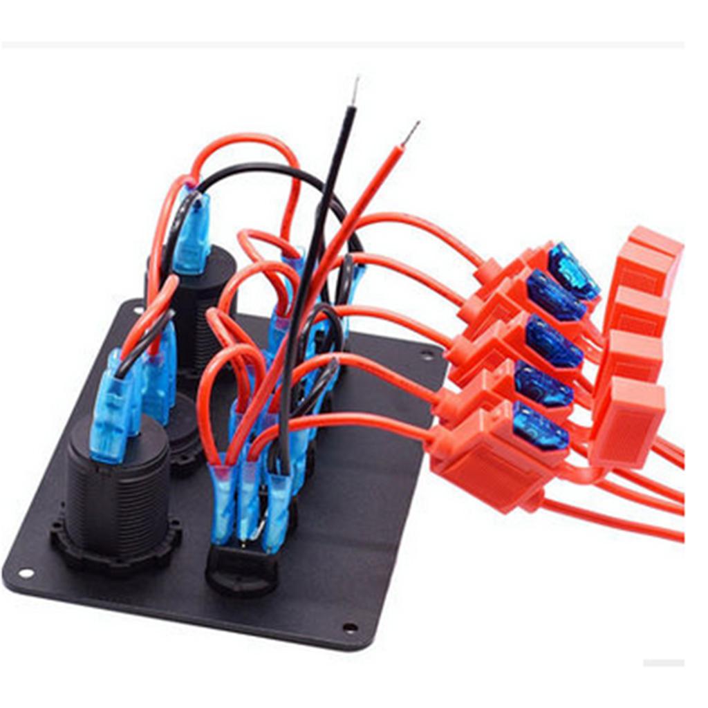 Panel de Interruptores de 5 Ví - Usb Charger reseña y precio