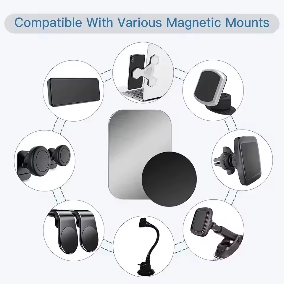 5/10 unidades de placas metáli - Phone Holder reseña y precio